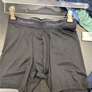 Calvin Klein Microfiber stretch boxer briefs  - black